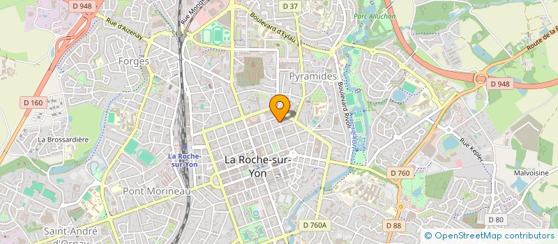 localisation de l'entreprise MONSIEUR MICHEL BEUCHEY à LA ROCHE-SUR-YON