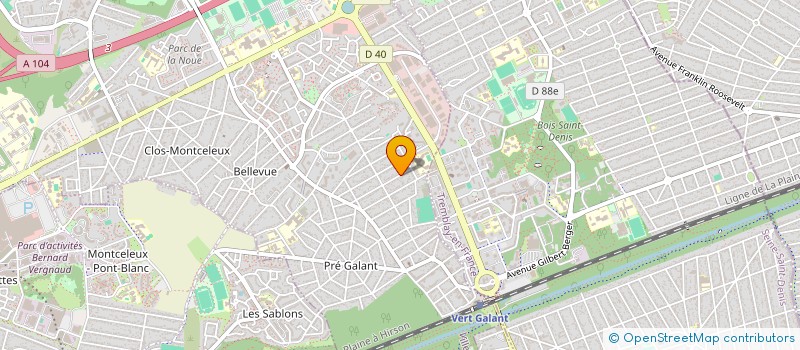 localisation de l'entreprise MONSIEUR MICHEL BEUCHOT à VILLEPINTE