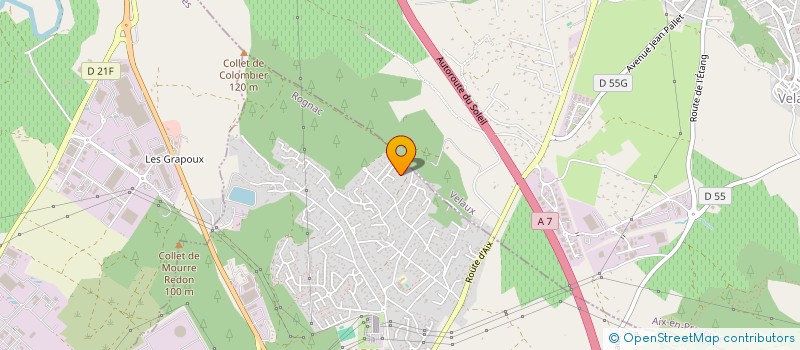 localisation de l'entreprise MONSIEUR MICHEL BEYSSON  ROGNAC