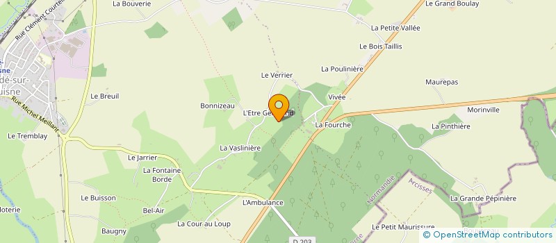 localisation de l'entreprise MONSIEUR MICHEL BEZANIER à SABLONS-SUR-HUISNE