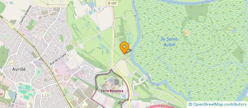 localisation de l'entreprise MONSIEUR MICHEL BIDET à ANGERS