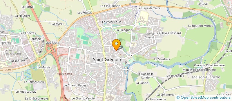 localisation de l'entreprise MONSIEUR MICHEL BIENVENU à LANNION