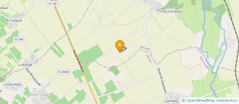 localisation de l'entreprise MONSIEUR MICHEL BIENVENU à COLOMBIERS