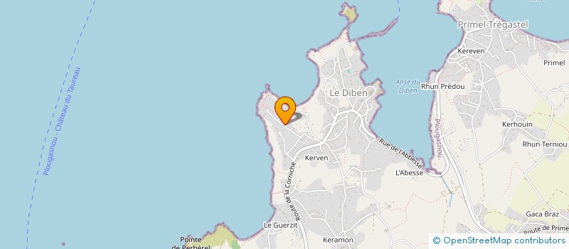 localisation de l'entreprise MONSIEUR MICHEL BIETTE  PLOUGASNOU