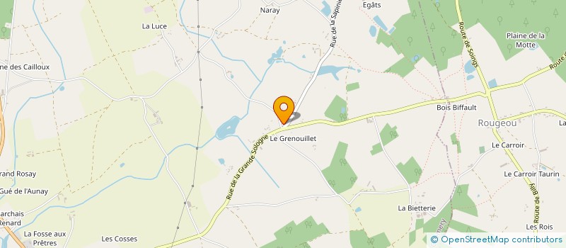 localisation de l'entreprise MONSIEUR MICHEL BIETTE  CHEMERY