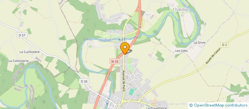 localisation de l'entreprise MONSIEUR MICHEL BIGOIS  VALENCE-EN-POITOU