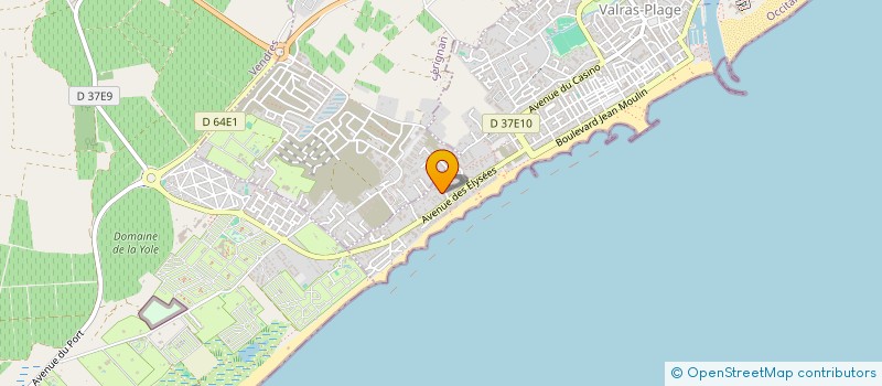 localisation de l'entreprise MONSIEUR MICHEL BIGOT  VALRAS-PLAGE