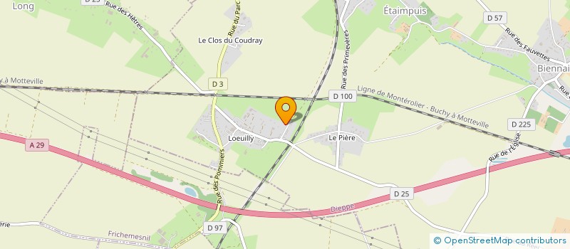 localisation de l'entreprise MONSIEUR MICHEL BIGOT  ETAIMPUIS