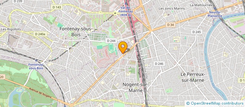 localisation de l'entreprise MONSIEUR MICHEL BILLA à NOGENT-SUR-MARNE