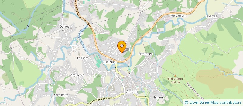 localisation de l'entreprise MONSIEUR MICHEL BILLAC  ASCAIN