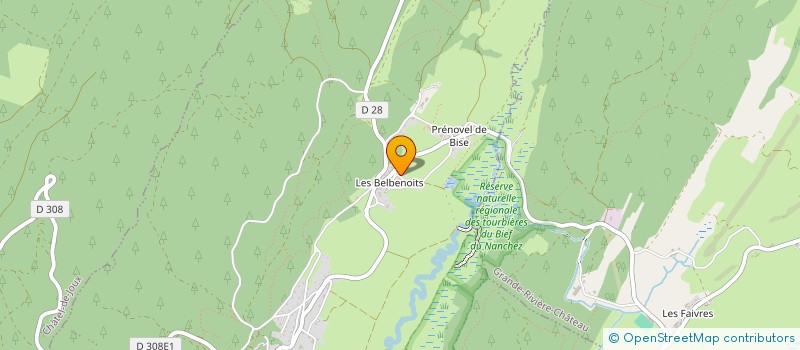 localisation de l'entreprise MONSIEUR MICHEL BILLAY  NANCHEZ