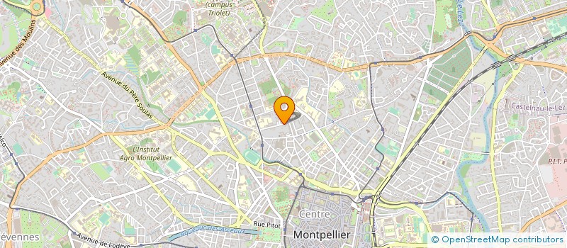 localisation de l'entreprise MONSIEUR MICHEL BILLET à MONTPELLIER