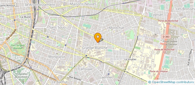 localisation de l'entreprise MONSIEUR MICHEL BILLIEZ à LYON
