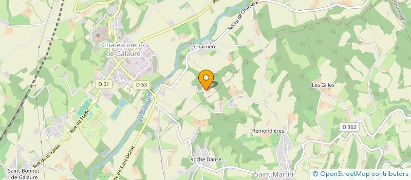 localisation de l'entreprise MONSIEUR MICHEL BILLON à SAINT-AVIT