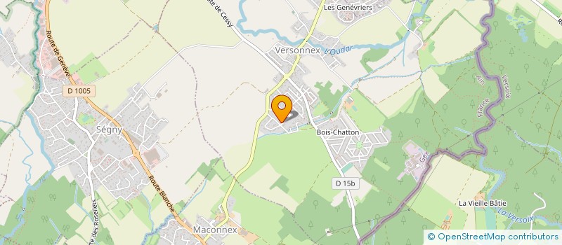 localisation de l'entreprise MONSIEUR MICHEL BIOLAY  ORNEX