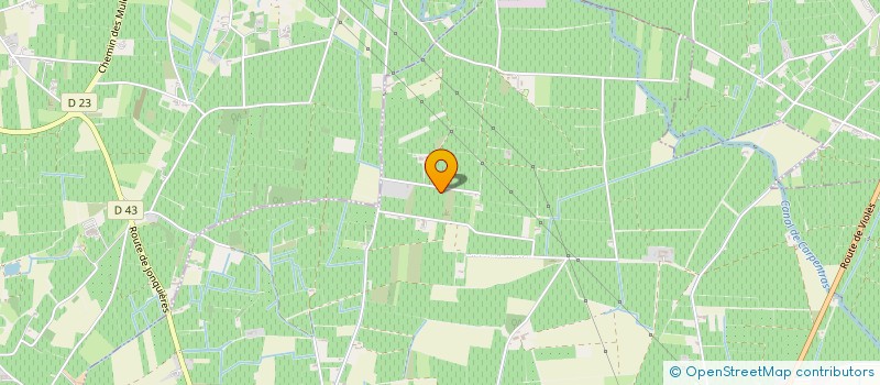 localisation de l'entreprise MONSIEUR MICHEL BISCARRAT  JONQUIERES