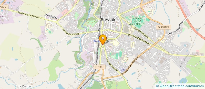localisation de l'entreprise MONSIEUR MICHEL BISLEAU à BRESSUIRE