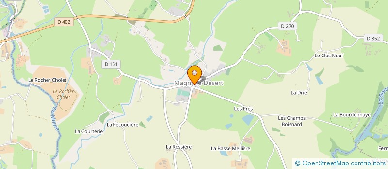 localisation de l'entreprise MONSIEUR MICHEL BISSON à SAINT GEORGES D'ANNEBECQ