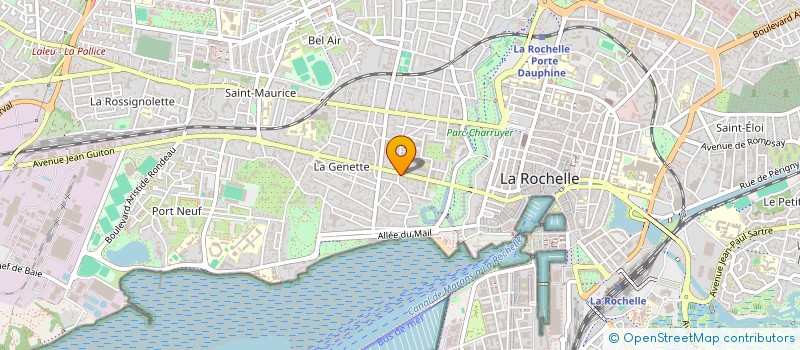 localisation de l'entreprise MONSIEUR MICHEL BISSON  LA ROCHELLE