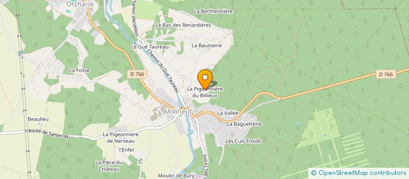 localisation de l'entreprise MONSIEUR MICHEL BIZIEUX  BLOIS