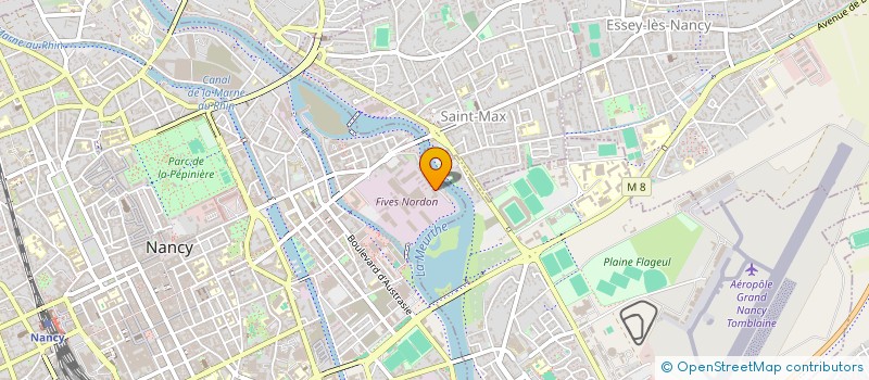 localisation de l'entreprise MONSIEUR MICHEL BIZOT  NANCY