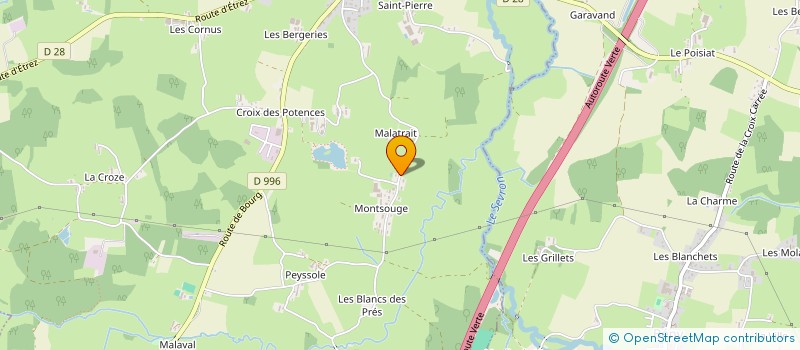 localisation de l'entreprise MONSIEUR MICHEL BLANC  MARBOZ