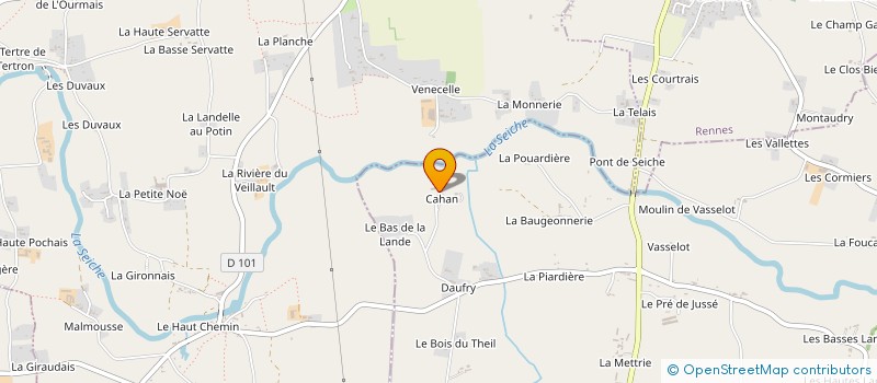 localisation de l'entreprise MONSIEUR MICHEL BLANCHARD  AMANLIS