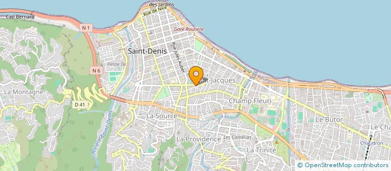 localisation de l'entreprise MONSIEUR MICHEL BLANCHARD à SAINT-DENIS