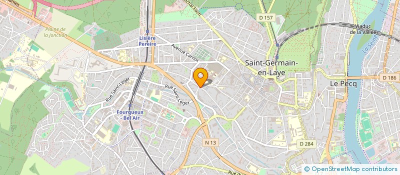 localisation de l'entreprise MONSIEUR MICHEL BLANJOT à SAINT-GERMAIN-EN-LAYE