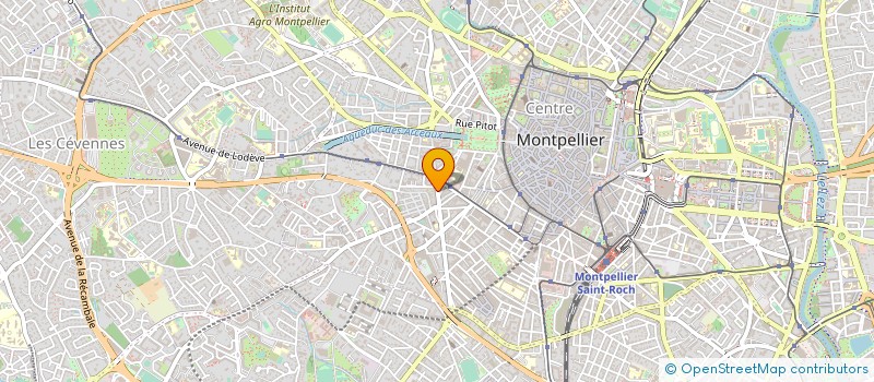 localisation de l'entreprise MONSIEUR MICHEL BLANQUET à MONTPELLIER
