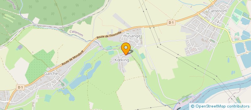 localisation de l'entreprise MONSIEUR MICHEL BLASER  THIONVILLE