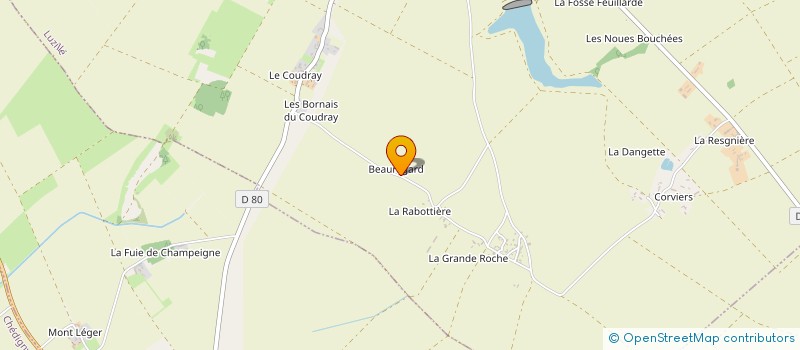 localisation de l'entreprise MONSIEUR MICHEL BLERIOT  BLERE