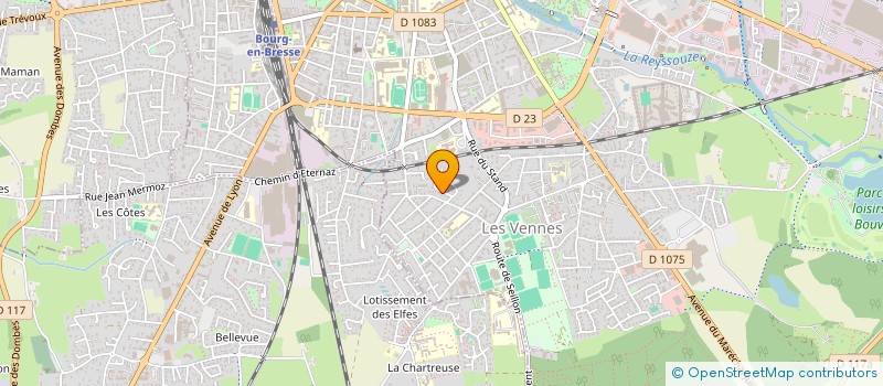 localisation de l'entreprise MONSIEUR MICHEL BLONDEAU à BOURG-EN-BRESSE