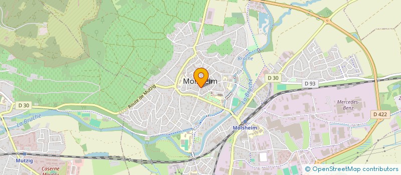 localisation de l'entreprise MONSIEUR MICHEL BLUM à MOLSHEIM
