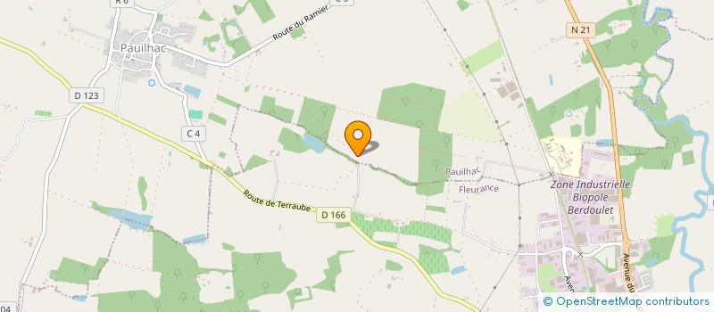 localisation de l'entreprise MONSIEUR MICHEL BOBBATO  FLEURANCE