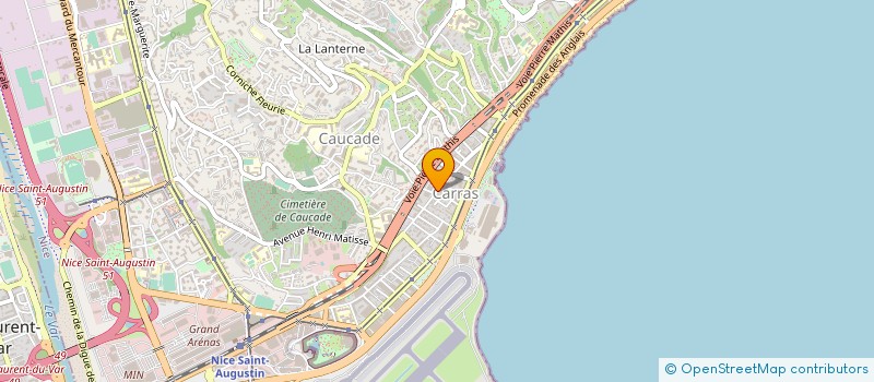 localisation de l'entreprise MONSIEUR MICHEL BOCCANERA à NICE