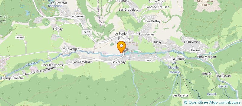 localisation de l'entreprise MONSIEUR MICHEL BOCHATON à SAINT-PAUL-EN-CHABLAIS