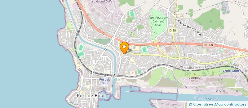 localisation de l'entreprise MONSIEUR MICHEL BODI  PORT-DE-BOUC