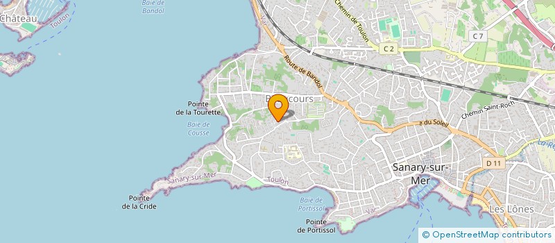 localisation de l'entreprise MONSIEUR MICHEL BODIN à SANARY-SUR-MER