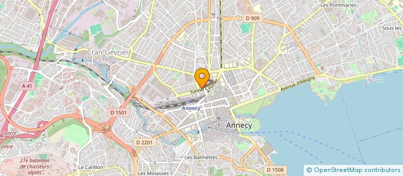 localisation de l'entreprise MONSIEUR MICHEL BOILEAU à ANNECY