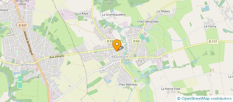 localisation de l'entreprise MONSIEUR MICHEL BOIN à MONTBERT