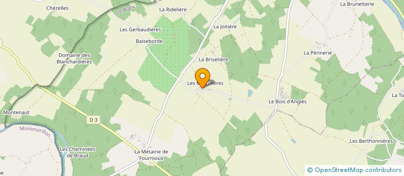 localisation de l'entreprise MONSIEUR MICHEL BOIREAU à LURAIS