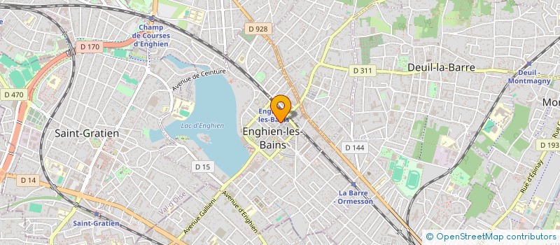 localisation de l'entreprise MONSIEUR MICHEL BOIS à ENGHIEN-LES-BAINS