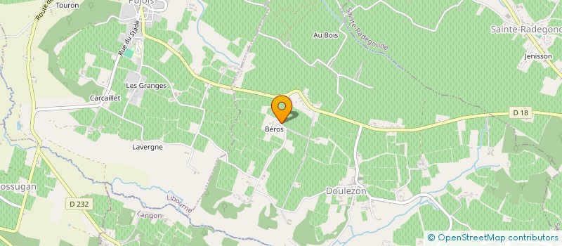 localisation de l'entreprise MONSIEUR MICHEL BOISSON  DOULEZON