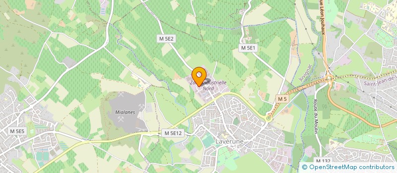 localisation de l'entreprise MONSIEUR MICHEL BOIX à LAVERUNE