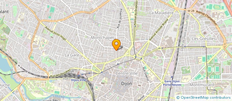 localisation de l'entreprise MONSIEUR MICHEL BOLLOTTE à DIJON