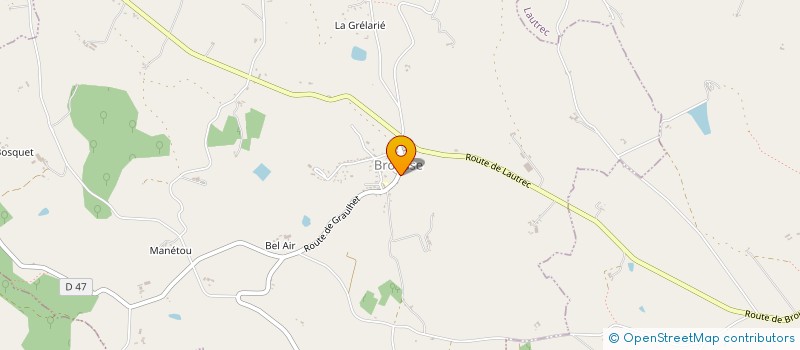 localisation de l'entreprise MONSIEUR MICHEL BONAFOUS  BROUSSE