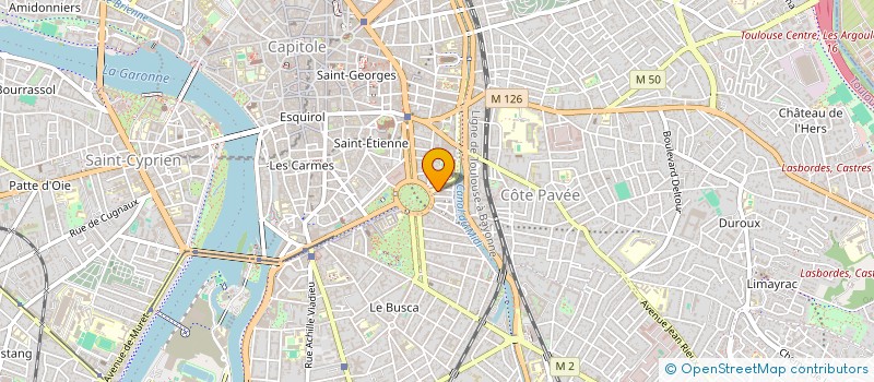localisation de l'entreprise MONSIEUR MICHEL BONAVENTURE à TOULOUSE