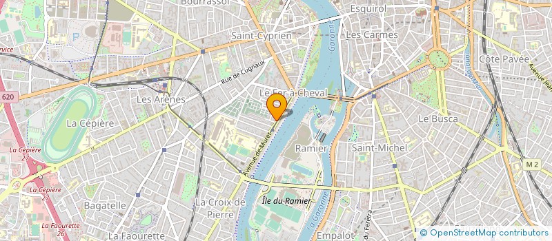localisation de l'entreprise MONSIEUR MICHEL BONDIFFLARD à TOULOUSE