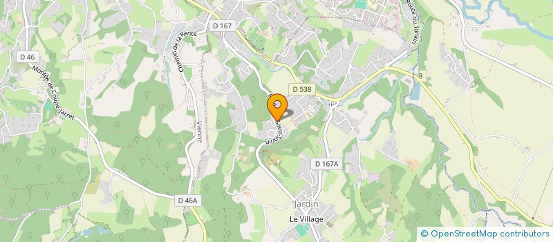 localisation de l'entreprise MONSIEUR MICHEL BONDIVENA à JARDIN
